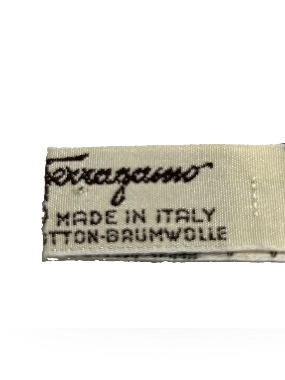 Salvatore Ferragamo Leopard Jungle Gavroche Pocket Square Scarf 42cm Italy